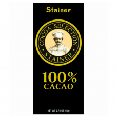 Горький шоколад 100% Andrea Stainer, 50г