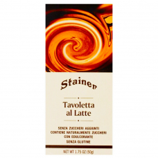 Молочный шоколад Tavoletta al Latte без сахара и глютена 33% Andrea Stainer, 50г