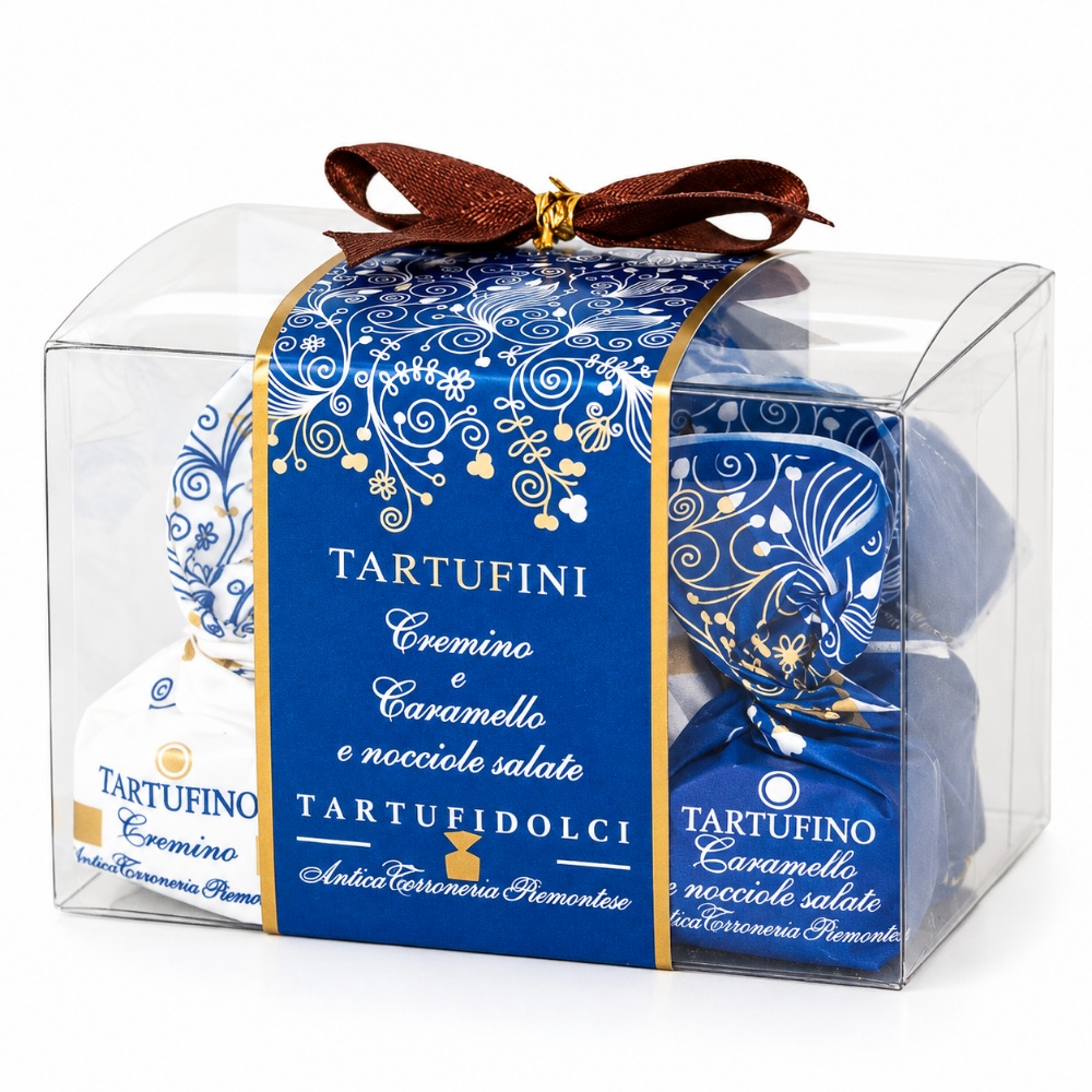 Трюфель Кремино с карамелью и соленым фундуком Antica Torroneria Piemontese, 63г