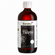 Масло черного тмина Baraka из эфиопских семян Premium, 500 мл
