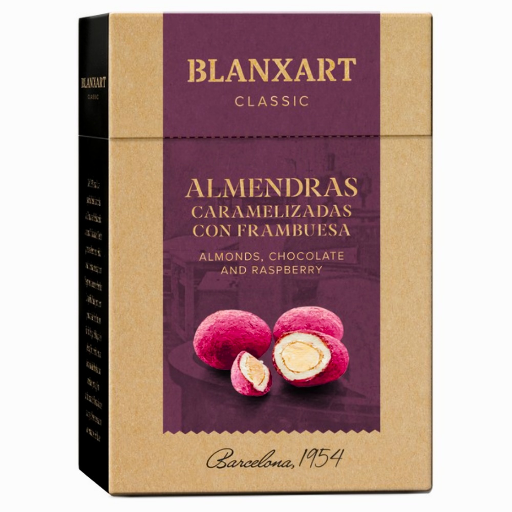 Конфеты из цельного миндаля в обсыпке из сушеной малины Blanxart, 100г конфеты из цельного миндаля в обсыпке из сушеной малины blanxart, 100г - blanxart 87