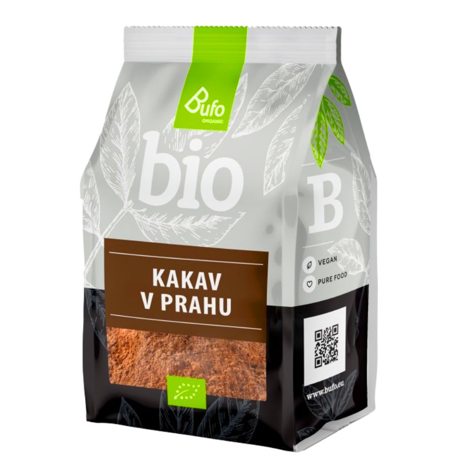 Какао-порошок из отборных какао-бобов 100% БИО Bufo Eko, 200 гр