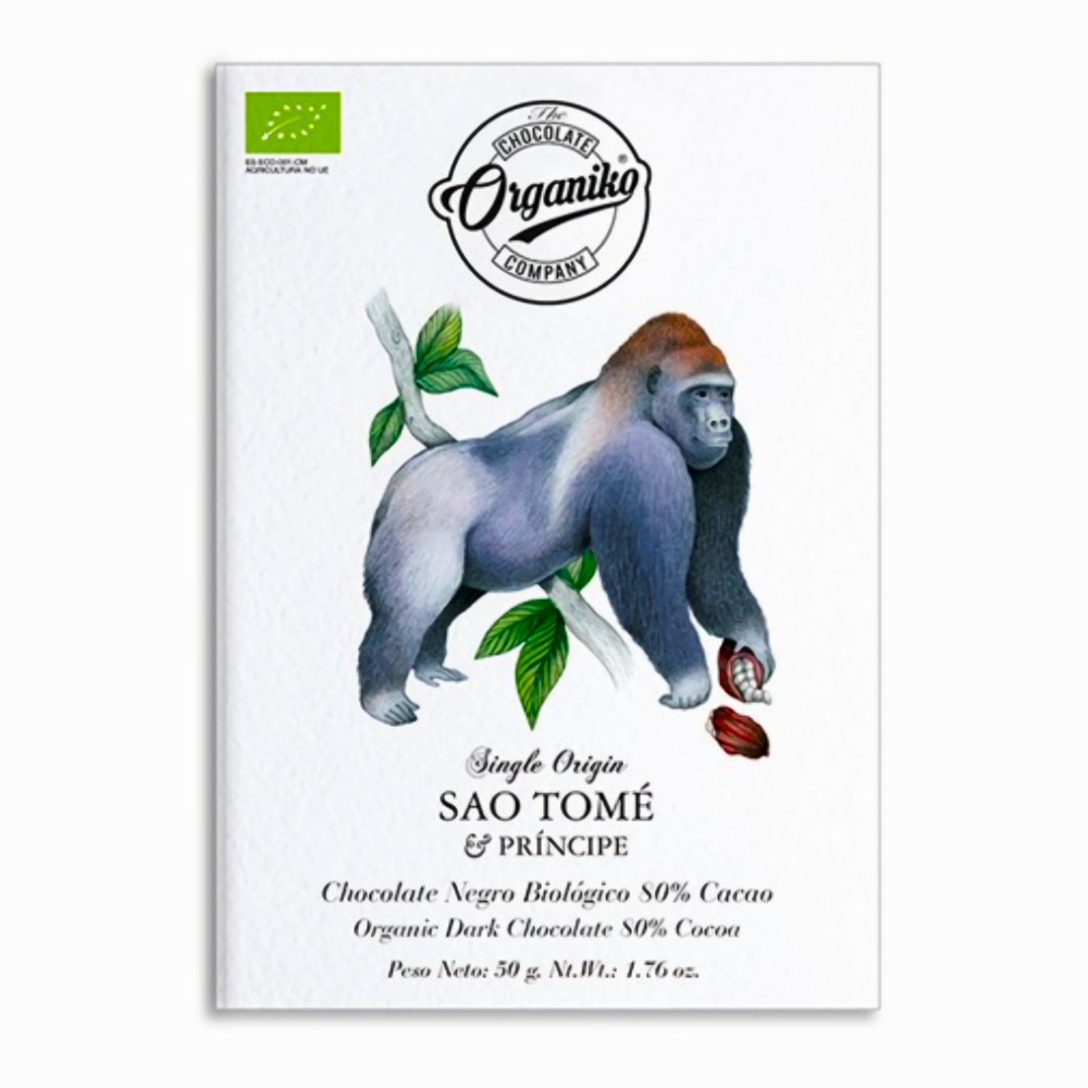 Горький шоколад 80% Сан Томе и Принсипе Органик Chocolate Organiko, 50г горький шоколад 95% органик chocolate organiko, 70г - chocolate organiko 85