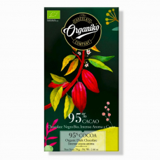 Горький шоколад 95% Органик Chocolate Organiko, 70г Горький шоколад 95% Органик Chocolate Organiko, 70г