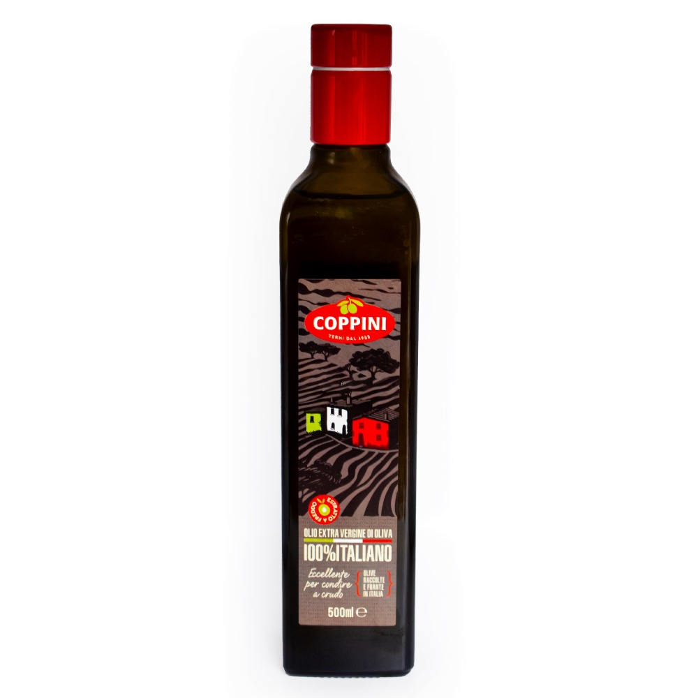 оливковое масло для жарки coppini sansa di oliva с добавлением нерафинированного италия, 5 л - coppini 81