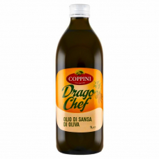 Оливковое масло для жарки Coppini Sansa Di Oliva Drago Chef Италия, 1 л