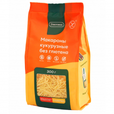 Макароны без глютена Вермишель кукурузная Диетика, 300г
