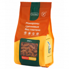 гречневые макароны без глютена fusilli образ жизни, 300 гр - образ жизни 106