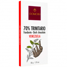 Горький шоколад 70% Венесуэла Domori, 50г