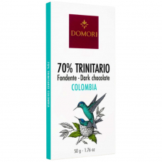 Горький шоколад 70% Колумбия Domori, 50г