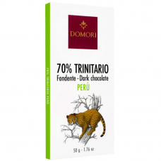Горький шоколад 70% Перу Domori, 50г