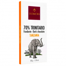 Горький шоколад 70% Танзания Domori, 50г Горький шоколад 70% Танзания Domori, 50г