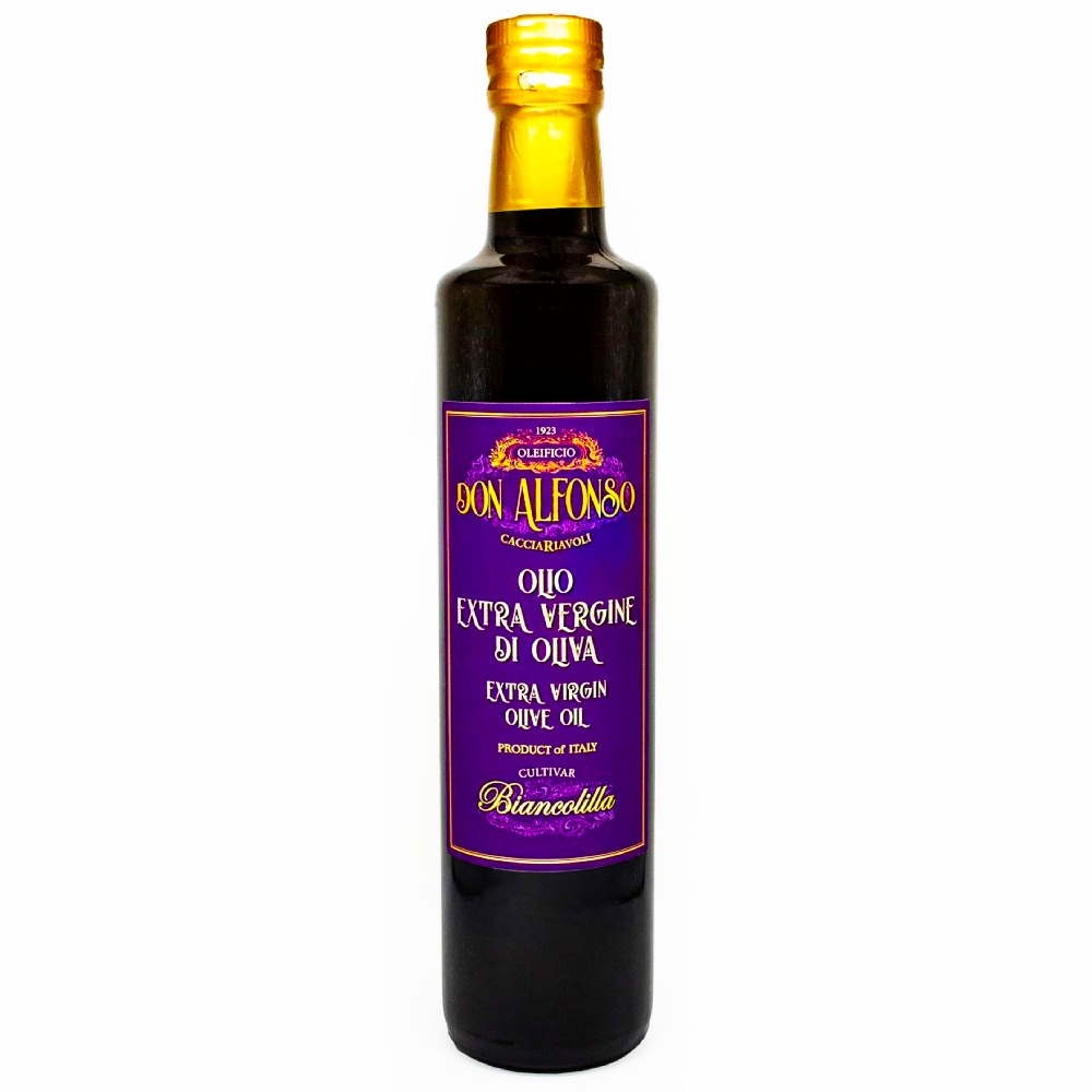 Оливковое масло Don Alfonso Monocultivar Biancolilla NF EV Италия, 500 мл оливковое масло don alfonso monocultivar nocellara del belice nf ev италия, 500 мл - oleificio san calogero 79
