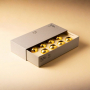 конфеты с золотом золотое солнце 8 шт серия sunset rikisima ekhi gold, 176г - ekhi gold 81