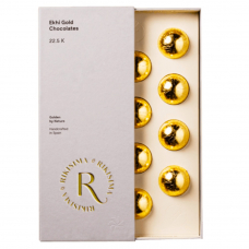 Конфеты с золотом Золотое солнце 8 шт серия Sunset Rikisima Ekhi Gold, 176г