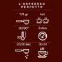 кофе в зернах bordeux смесь обжаренная 80% арабики и 20% робусты giovannacci caffe италия, 1 кг - giovannacci caffe 82