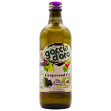 Масло виноградной косточки Goccia d'Oro рафинированное Италия, 1 л