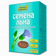 Льняные семечки с селеном, хромом, кремнием Компас Здоровья, 200г