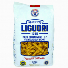 Фузилли №31 I.G.P. из твердых сортов пшеницы Pasta Di Gragnano Liguori, 500г