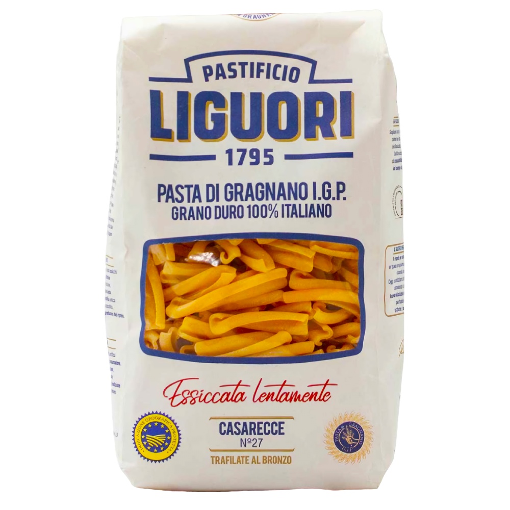 букатини №6 i.g.p. из твердых сортов пшеницы pasta di gragnano liguori, 500г - pastificio liguori 87