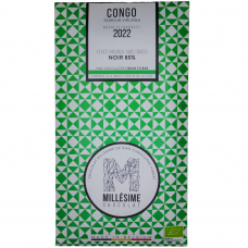 Бельгийский горький шоколад без глютена Органик Премиум 85% Конго Millesime, 70 гр