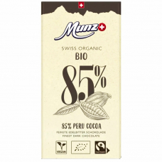 Горький шоколад 85% Органик Munz, 100г