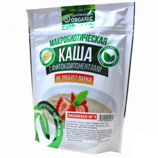 Макробиотическая каша быстрого приготовления без глютена № 9 Любимая Organic, 200 гр