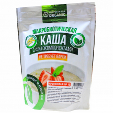 Макробиотическая каша быстрого приготовления № 13 без глютена Кремниевая Organic, 200 гр