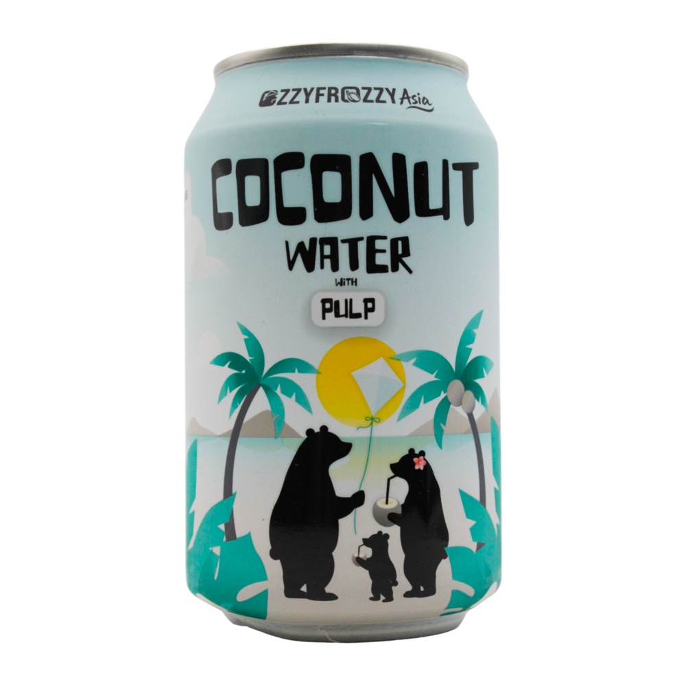 кокосовая вода 100% pure без сахара ozzyfrozzy asia, 330 мл - ozzyfrozzy asia 78