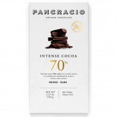 Темный шоколад без глютена 70% Pancracio, 100г