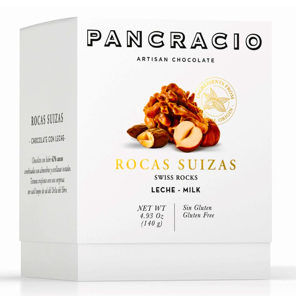 Конфеты из молочного шоколада с дроблеными орехами Pancracio, 140г конфеты из молочного шоколада с дроблеными орехами pancracio, 140г - pancracio 89