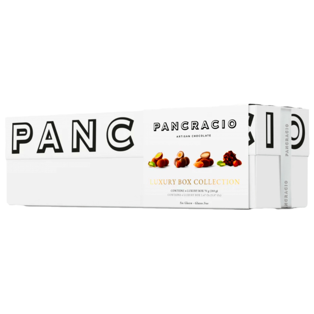 конфеты из молочного шоколада с фундуком mini box pancracio, 70г - pancracio 93