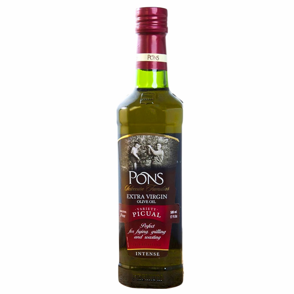 Оливковое масло Pons Picual Extra Virgin Испания, 500 мл оливковое масло pons с черным трюфелем extra virgin испания, 125 мл - pons 84
