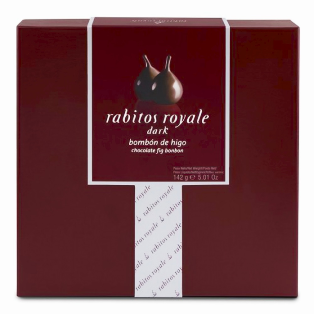 Инжир в темном шоколаде №8 с трюфельным кремом Dark Rabitos Royale, 142г инжир в темном шоколаде с трюфельным кремом dark rabitos royale, 1кг - rabitos royale 86