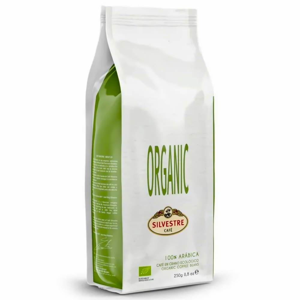 Кофе в зернах 100% Арабика Silvestre Organic Испания, 250г кофе в зернах 100% арабика silvestre organic испания, 250г - silvestre 81