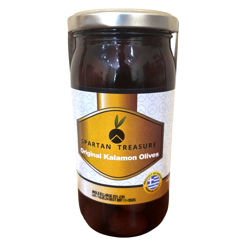 Оливки Spartan Treasure Каламата Large без косточек Греция, 380г оливки spartan treasure каламата large без косточек греция, 380г - elea gea 77