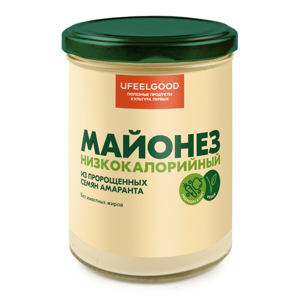 Майонез Ufeelgood низкокалорийный, постный, Vegan, без яиц, без сахара, 450 мл майонез ufeelgood низкокалорийный, постный, vegan, без яиц, без сахара, 450 мл - ufeelgood 78