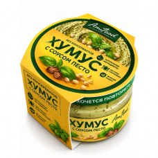 Хумус с соусом песто Amfood, 200г