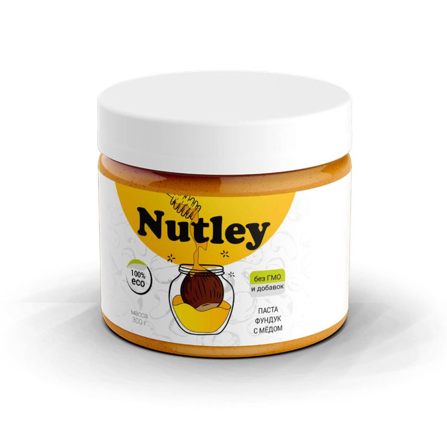 Паста из фундука с медом Nutley, 300 гр
