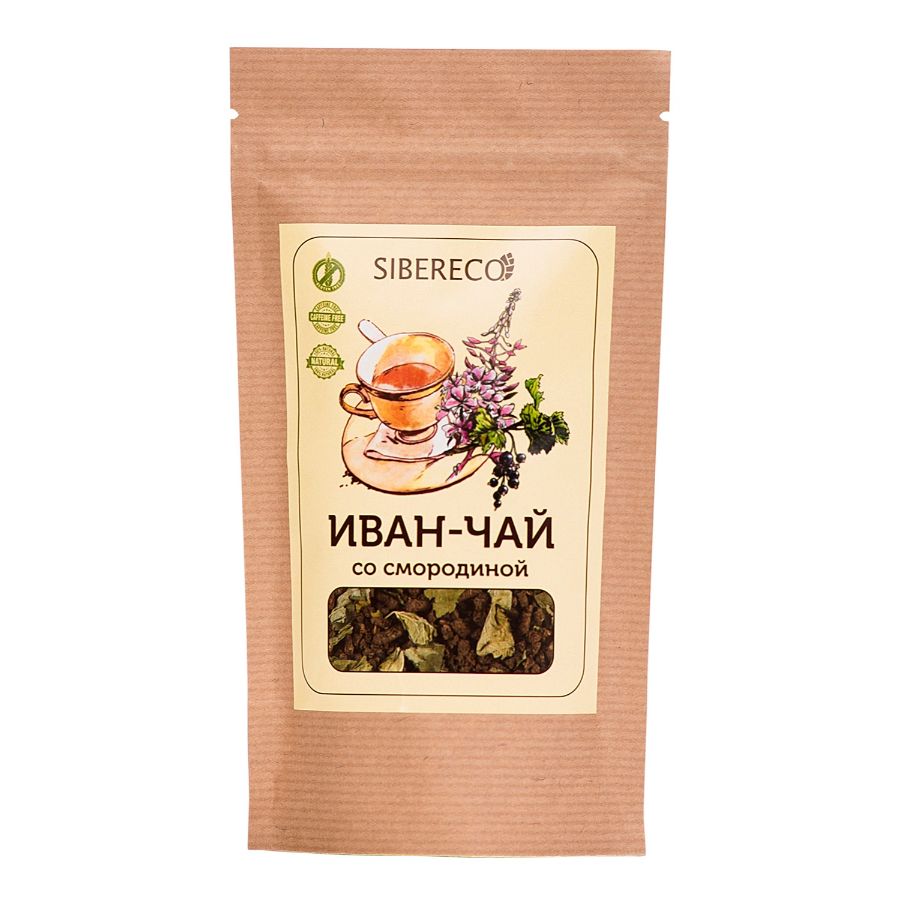 Иван-чай со смородиной SIBERECO, 50 гр