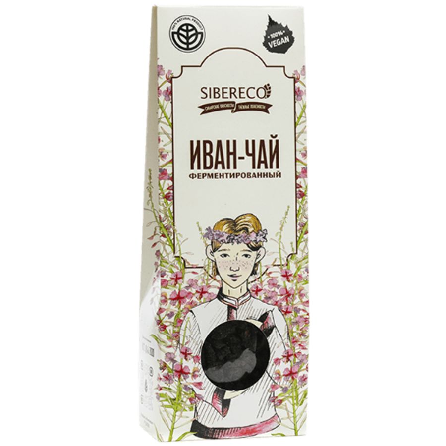 Иван-чай крупногранулированный ферментированный SIBERECO, 30 гр