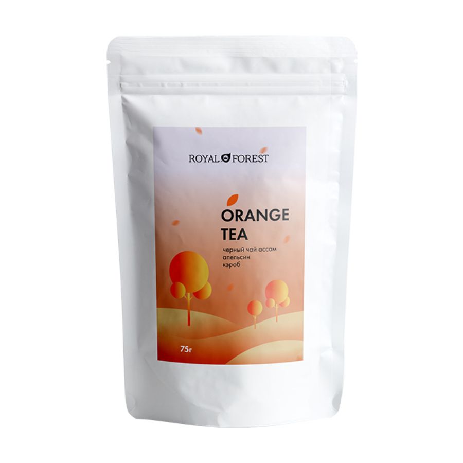 Апельсиновый чай Royal Forest с корицей, 75 гр
