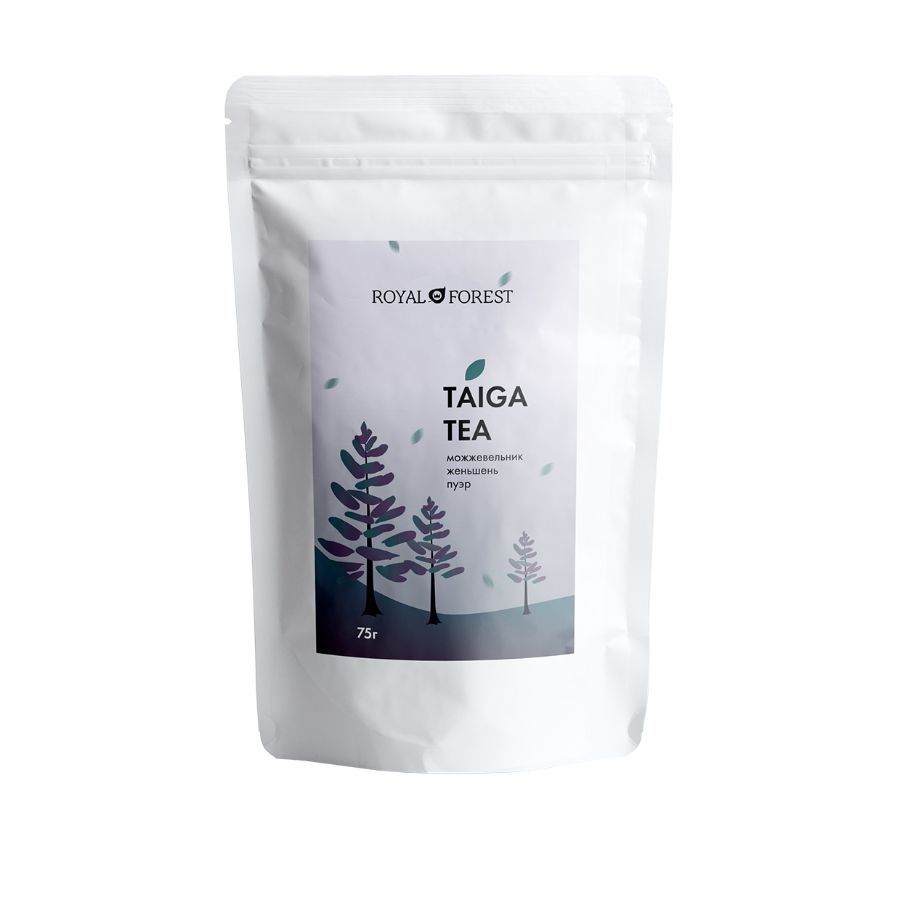 Таежный чай с женьшенем Royal Forest, 75 гр