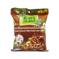 Кокосовые чипсы KING ISLAND в кофейной глазури, 40 гр