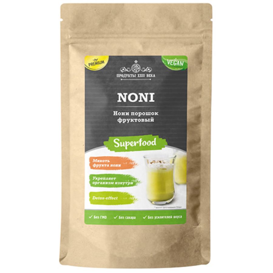 Нони порошок фруктовый Продукты XXII века, 50 гр