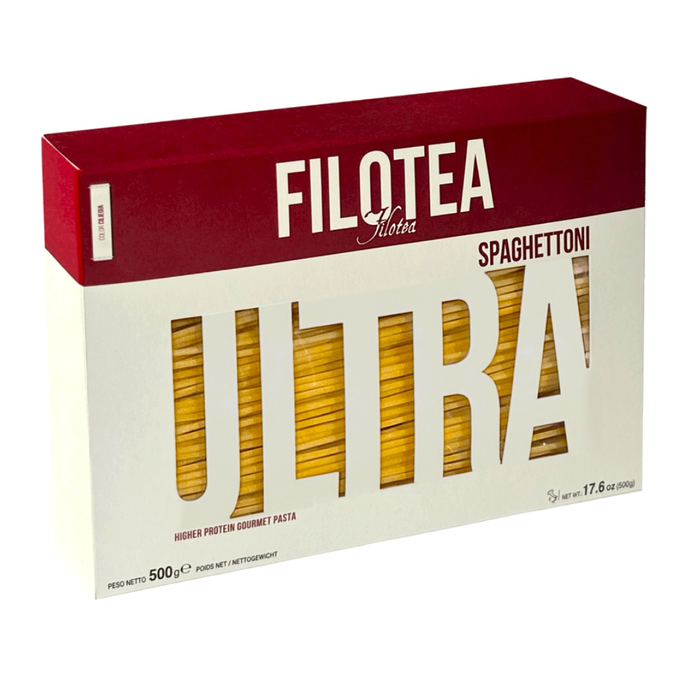 Паста Ультраспагеттони из твердых сортов пшеницы Filotea, 500г паста тальятелле яичная из твердых сортов пшеницы filotea, 250г - filotea 78
