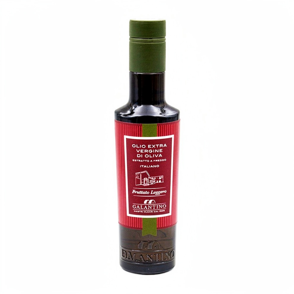 Оливковое масло Galantino Fruttato Leggero Extra Virgin Италия, 250 мл оливковое масло galantino с базиликом extra virgin ж/б италия, 250 мл - galantino 79