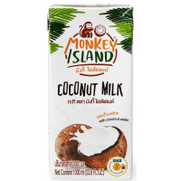 Кокосовое молоко без добавок Monkey Island, 1000 мл