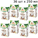 Кокосовое молоко без добавок коробка Monkey Island, 36x250 мл