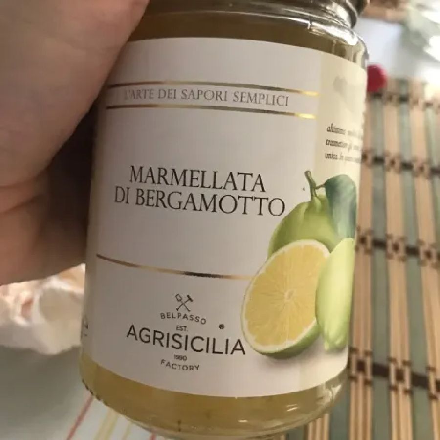 Конфитюр из Калабрийского Бергамота Agrisicilia, 360 гр
